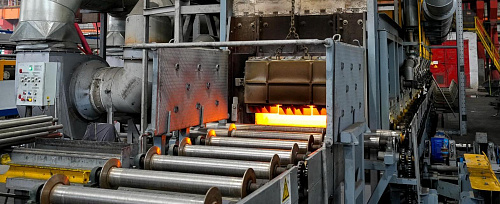 CONTINUOUS GAS FURNACE